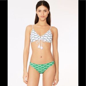 Tory Burch Sz.L  Isle Rope Bikini Bottom Separate